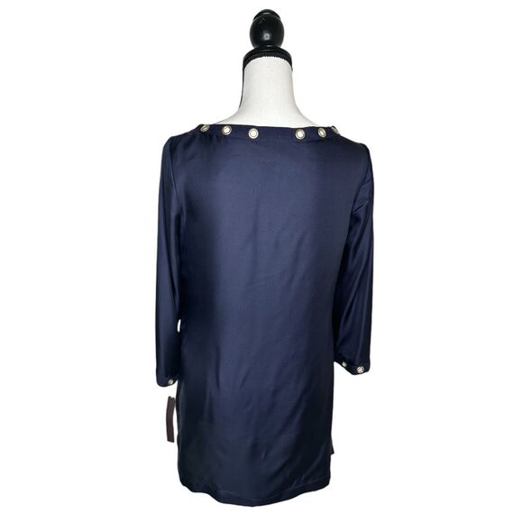 NWT Dana Buchman 100% Silk Tunic Top - Picture 3 of 9